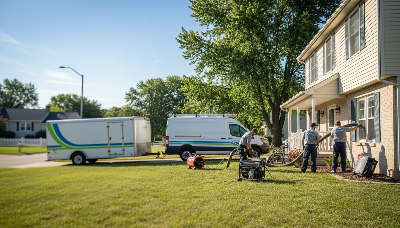 Flooded Basement Restoration And Cleanup With Repair in Waterville, IA near me